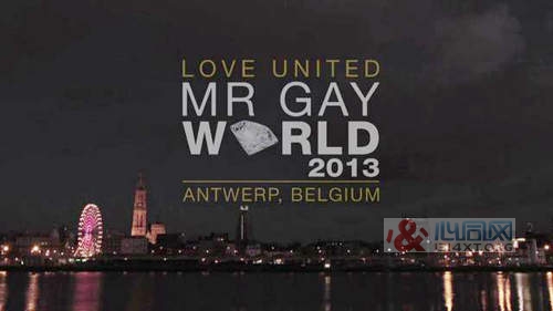 2013世界同性恋先生Mr. Gay World TOP10
